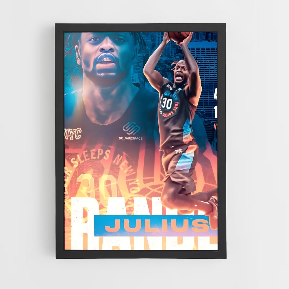Poster Randle's Rise – affiche Basketball (vue 2)
